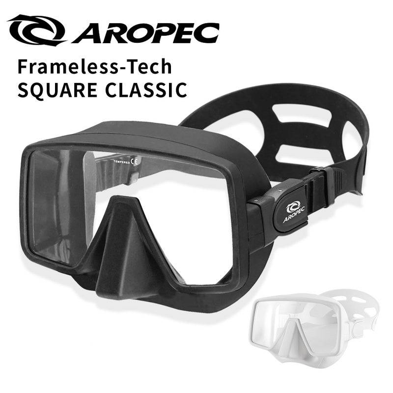 M1Frameless-TechSQUARECLASSIC/ダイビングマスクM1-GT03FB