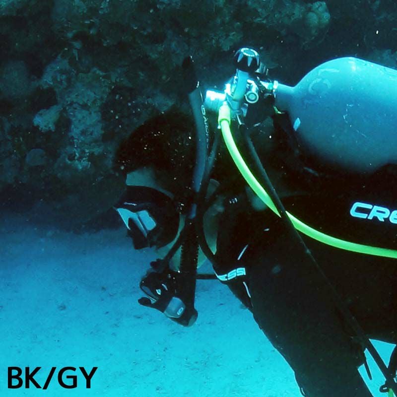 S1 SemiDry-Tech STREAMLINE / ダイビングスノーケル SJ-1V-HF15-TOP-S1