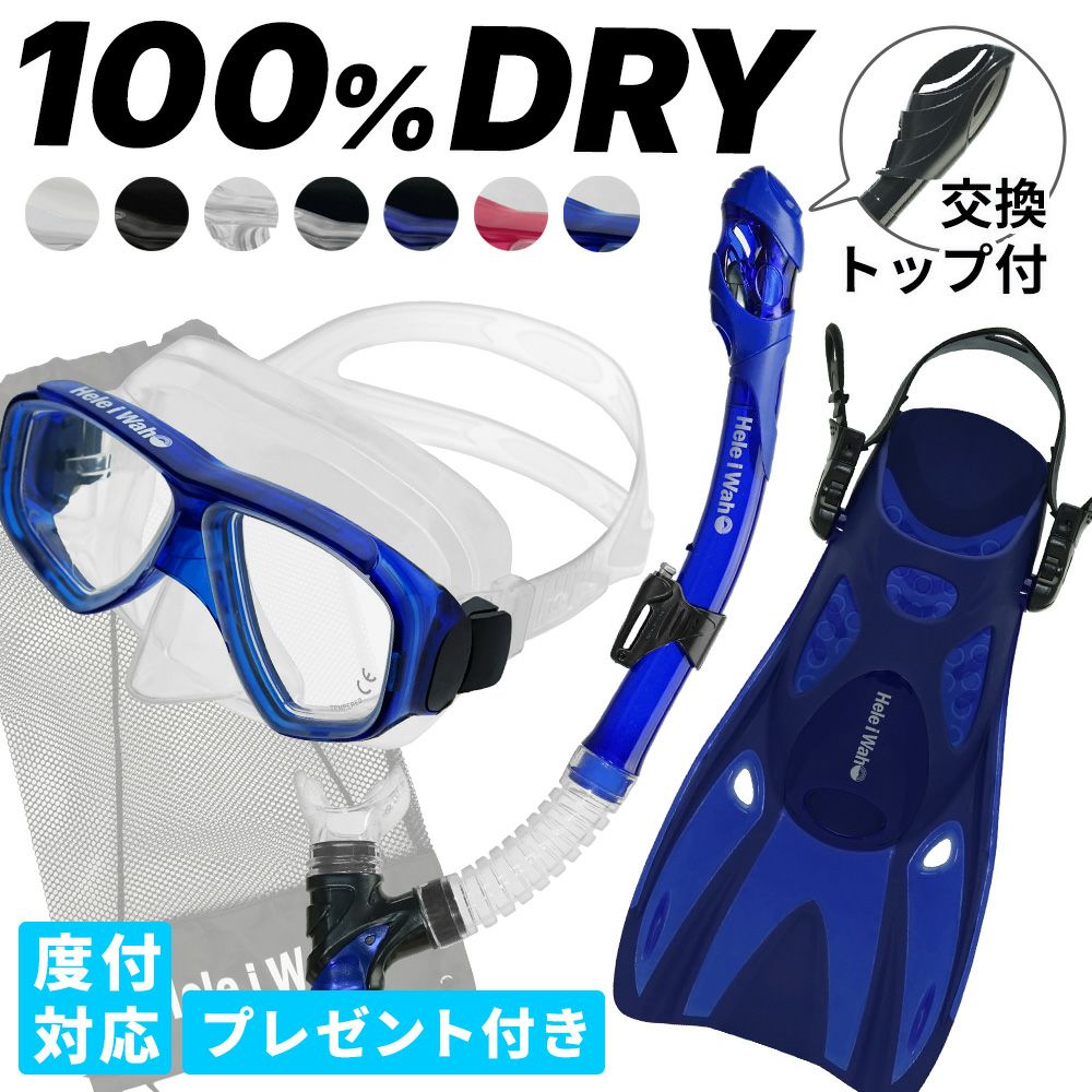 シュノーケリング　シュノーケル　道具一式　男性 シュノーケリング セット 2点セット マスク ドライ スノーケル 大人