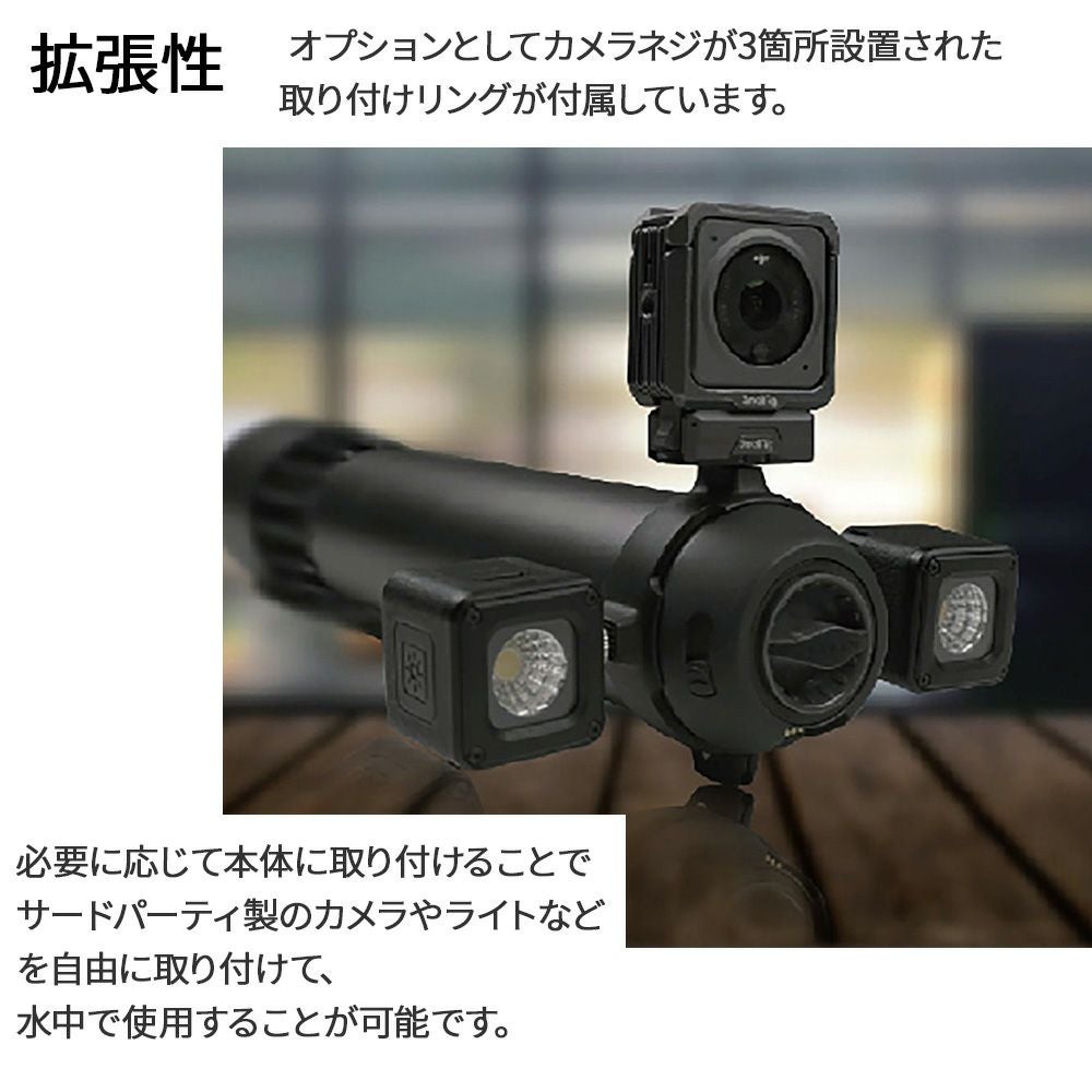 Subnado 標準パッケージ Waydoo 水中スクーター 軽量 コンパクト設計