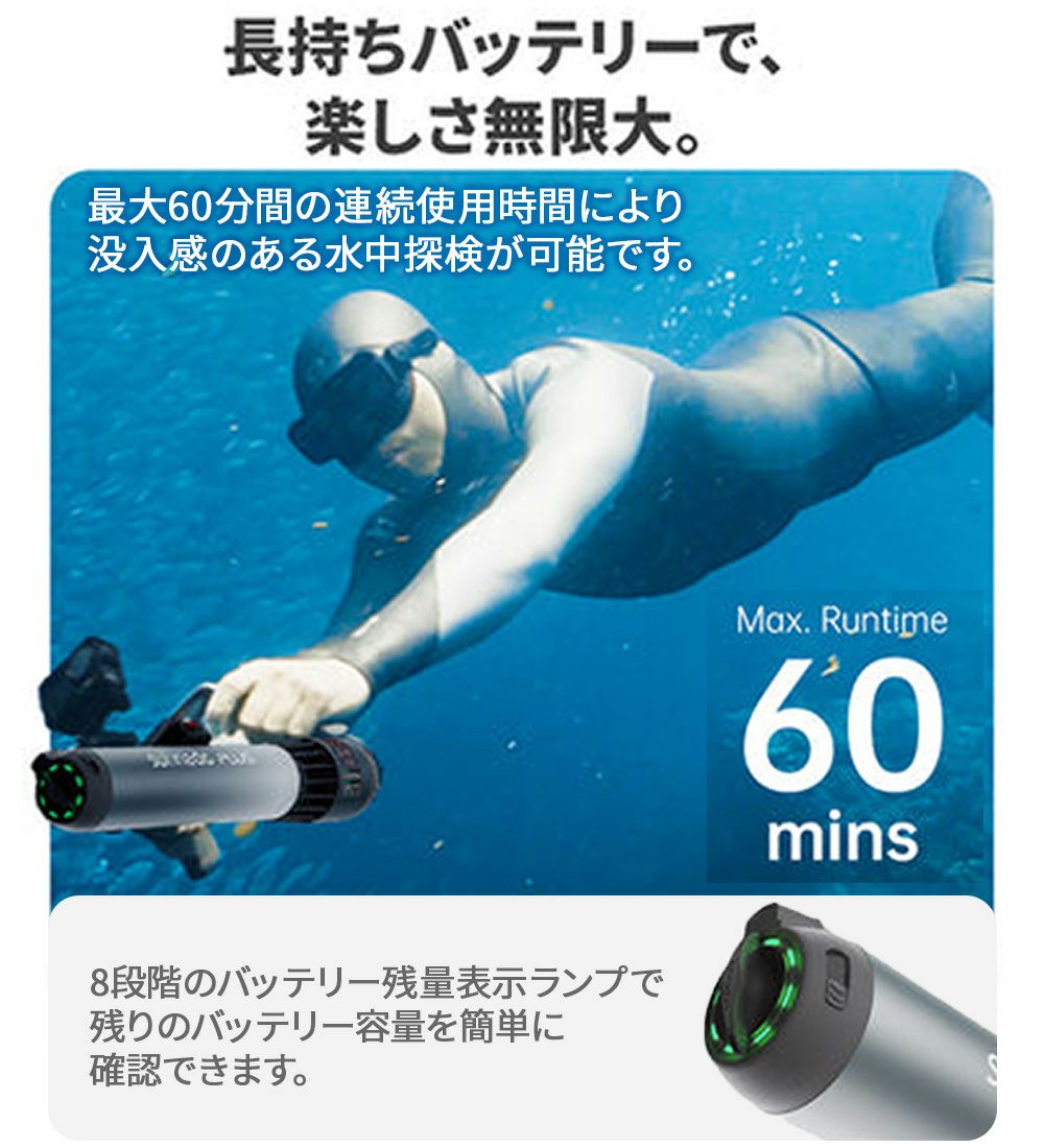 Subnado Plus 標準パッケージ Waydoo スマホなどへの給電も可能 公式