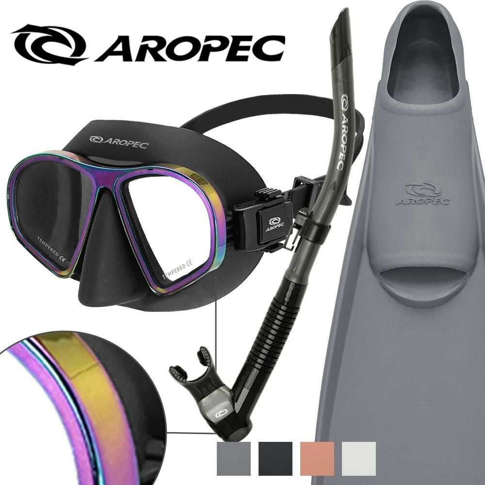 ダイビング器材 セット ダイビング 軽器材 3点セット アロペック PANORAMA CLASSIC TURBO FLEX
