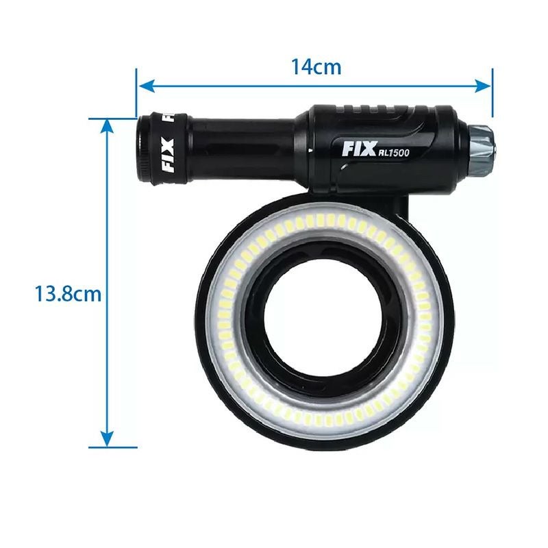 水中ライト ダイビング FIX リングライトRL1500 Fisheye フィッシュ