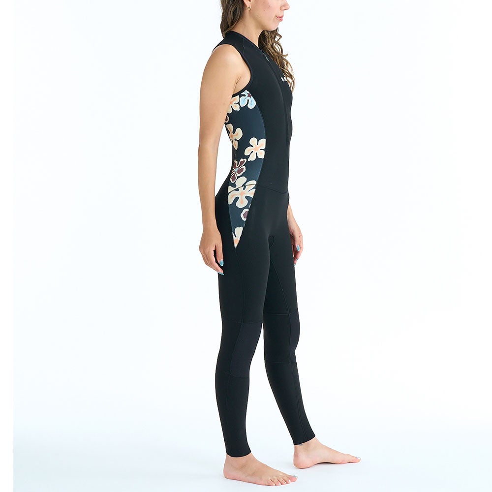 ロキシー ROXY ウェットスーツ レディース ロングジョン 2mm フロント