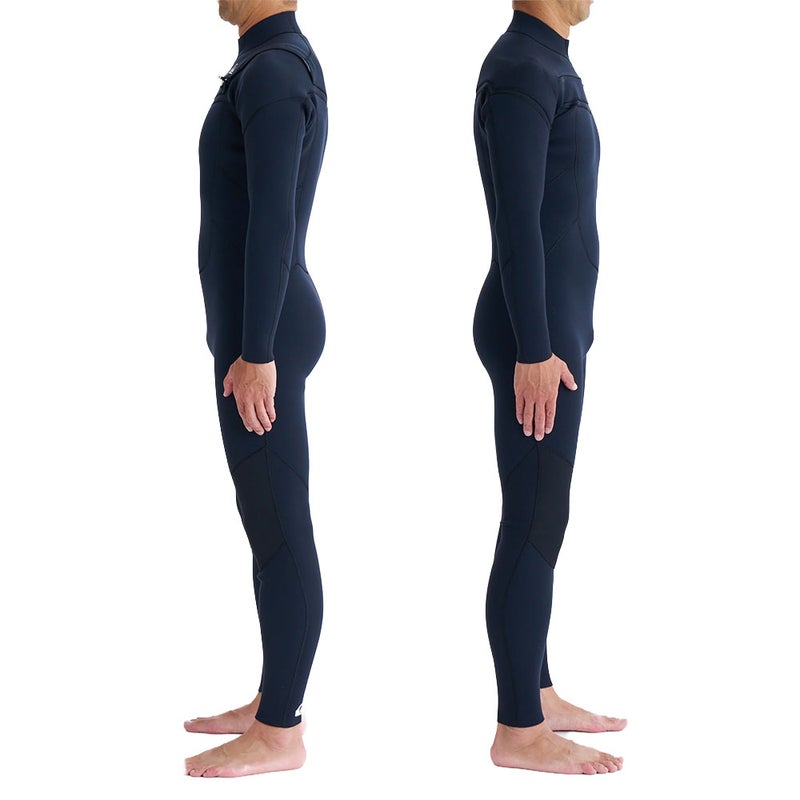クイックシルバーQUIKSILVERウェットスーツメンズフルスーツチェストジップ3mm/2mm国産ストレッチジャージ保温防水パドリングサーフィンHIGHLINE3/2CZFULLQWT261701