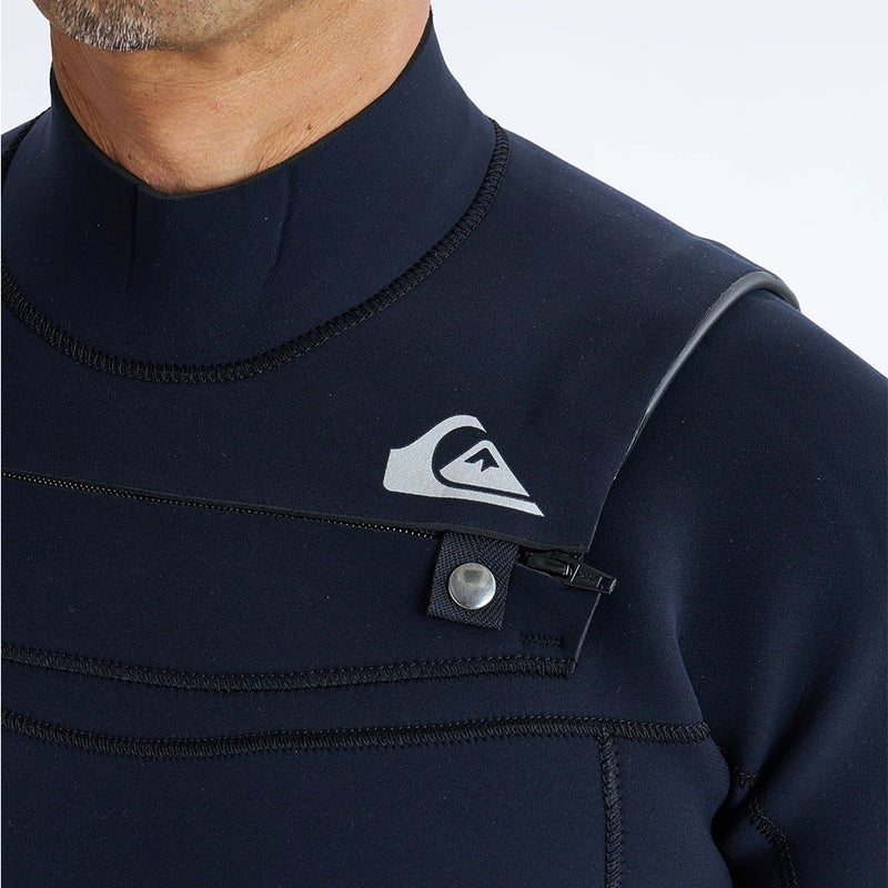 クイックシルバーQUIKSILVERウェットスーツメンズフルスーツチェストジップ3mm/2mm国産ストレッチジャージ保温防水パドリングサーフィンHIGHLINE3/2CZFULLQWT261701