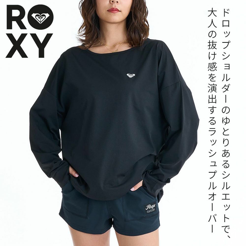 ロキシー ROXY ラッシュガード レディース 長袖 プルオーバー 水陸両用