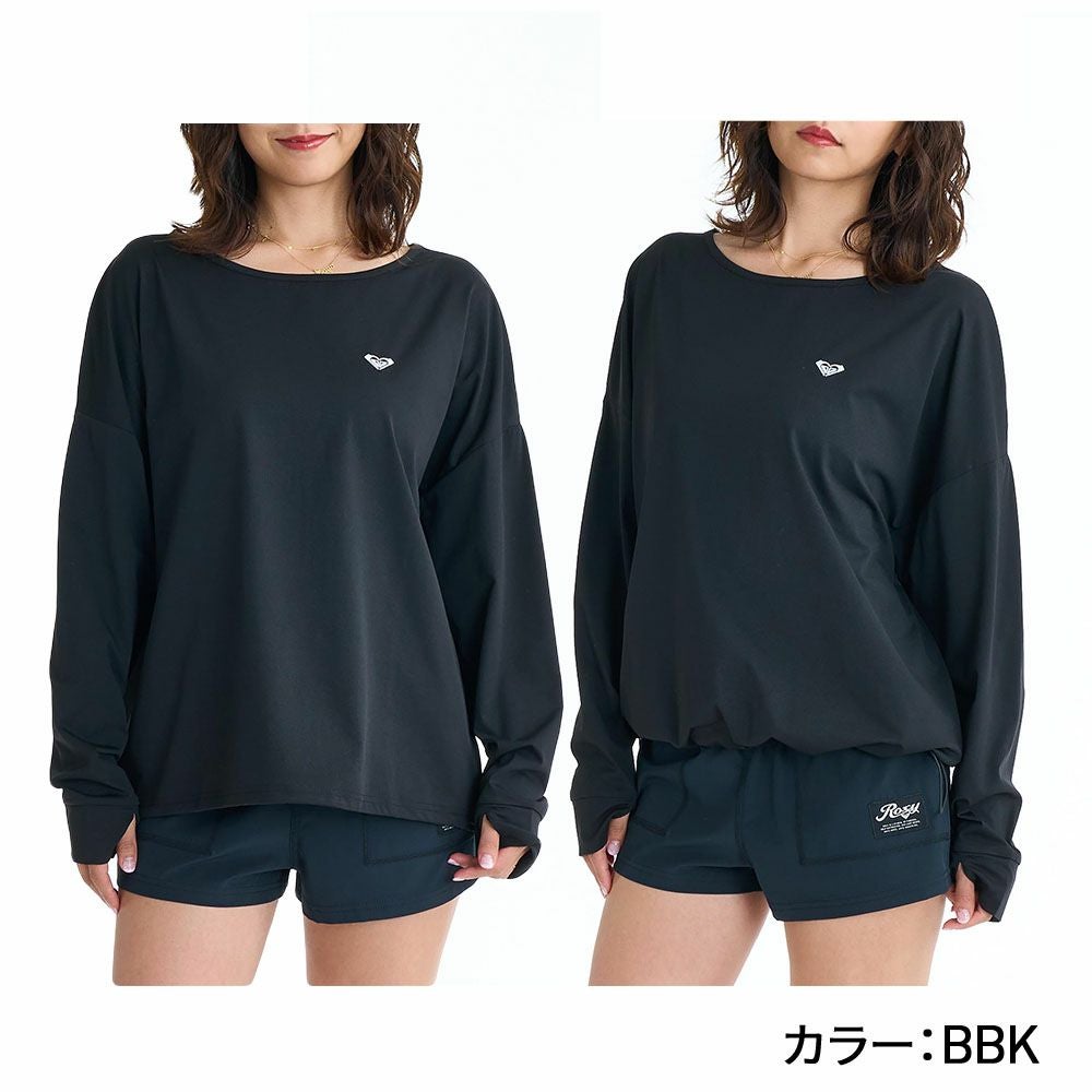 ROXY 上のみ ロキシー ROXY ラッシュガード レディース 長袖 プルオーバー 水陸両用