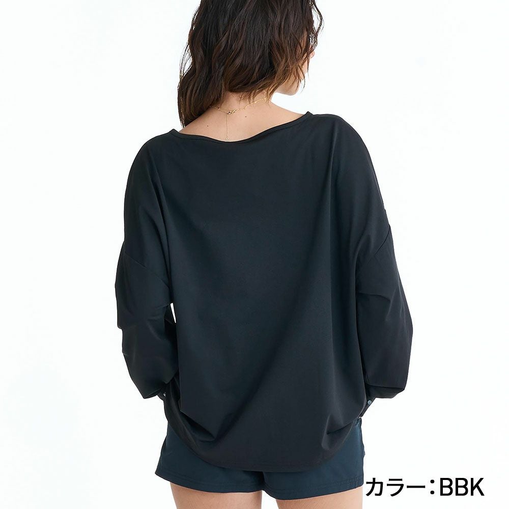 ロキシー ROXY ラッシュガード レディース 長袖 プルオーバー 水陸両用