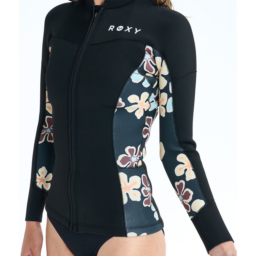 ロキシー ROXY ウェットスーツ レディース ジャケット 2mm フロント