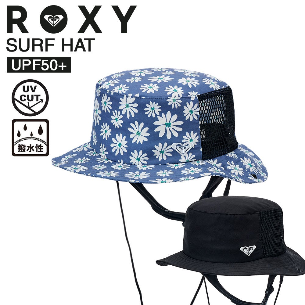 ロキシー ROXY サーフハット UVカット UPF50+ 撥水 ネオプレンベルト