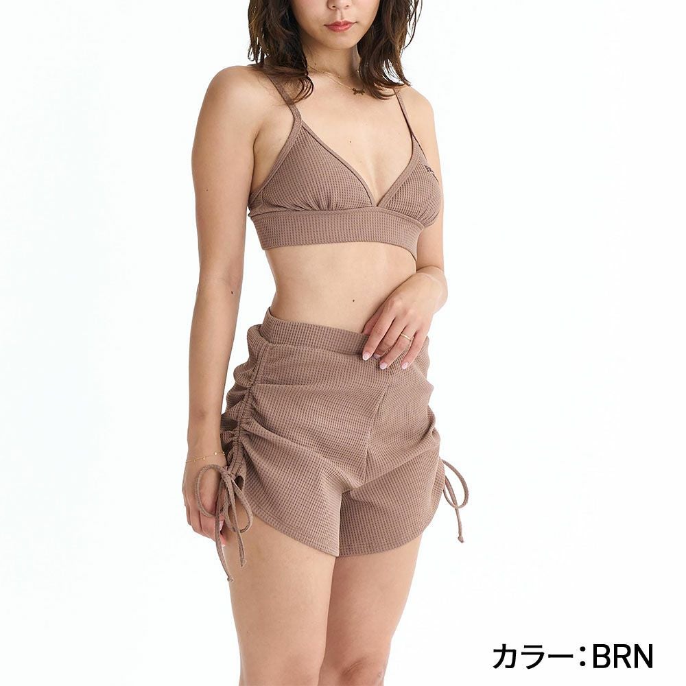ロキシー ROXY 水着 レディース ラッシュガード付 3点セット 水陸両用