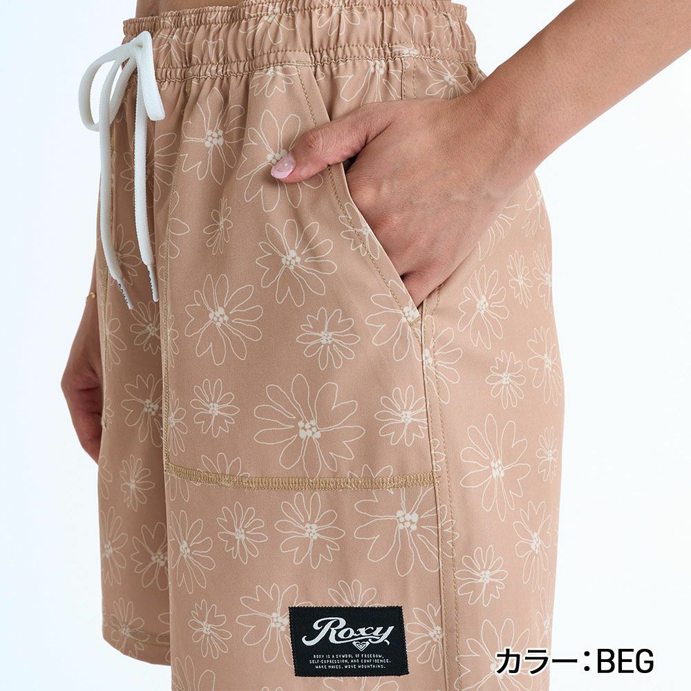26年モデル 20％OFF】 ロキシー ROXY サーフパンツ レディース 総柄