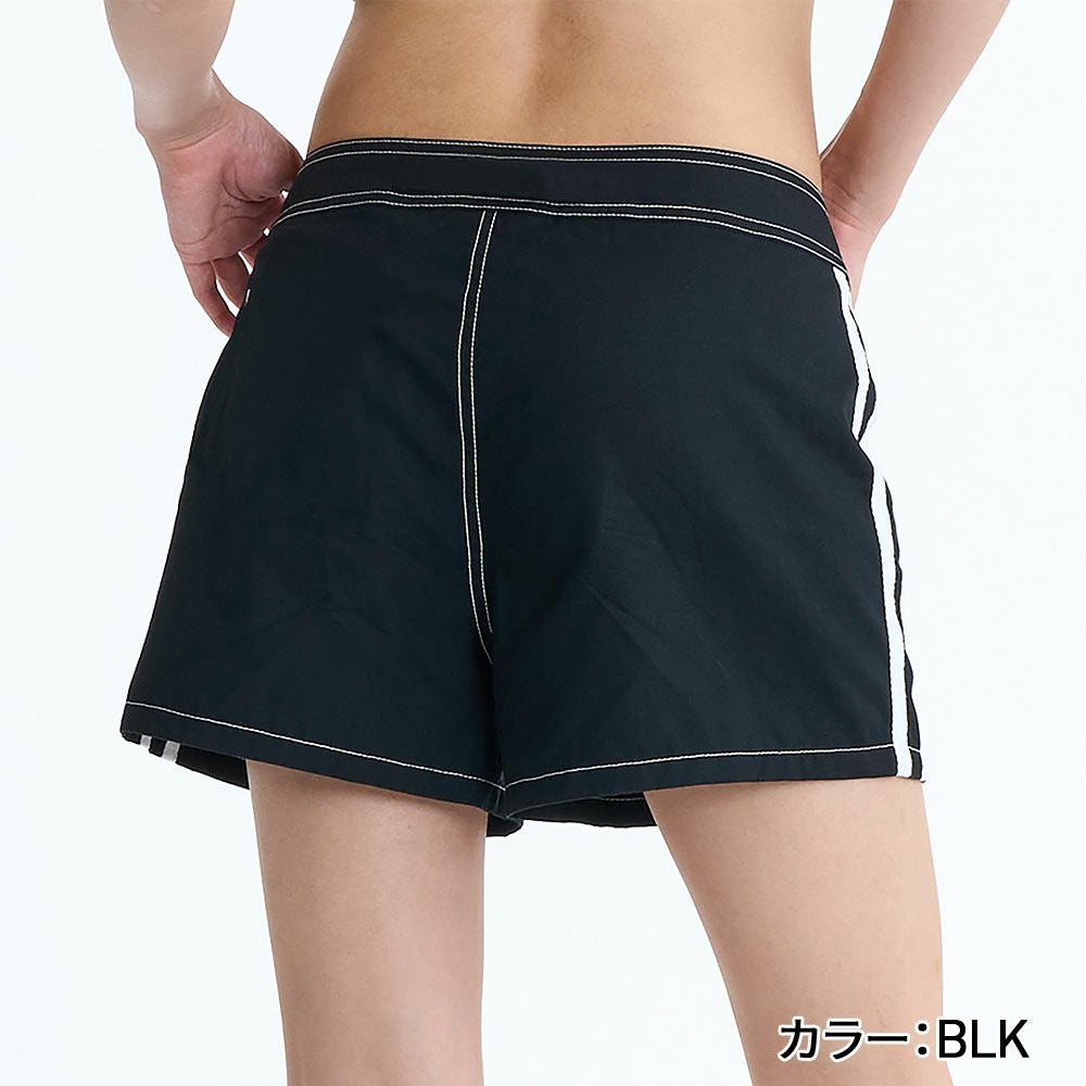 ロキシー ROXY サーフパンツ レディース ビンテージ調 コットン 90s