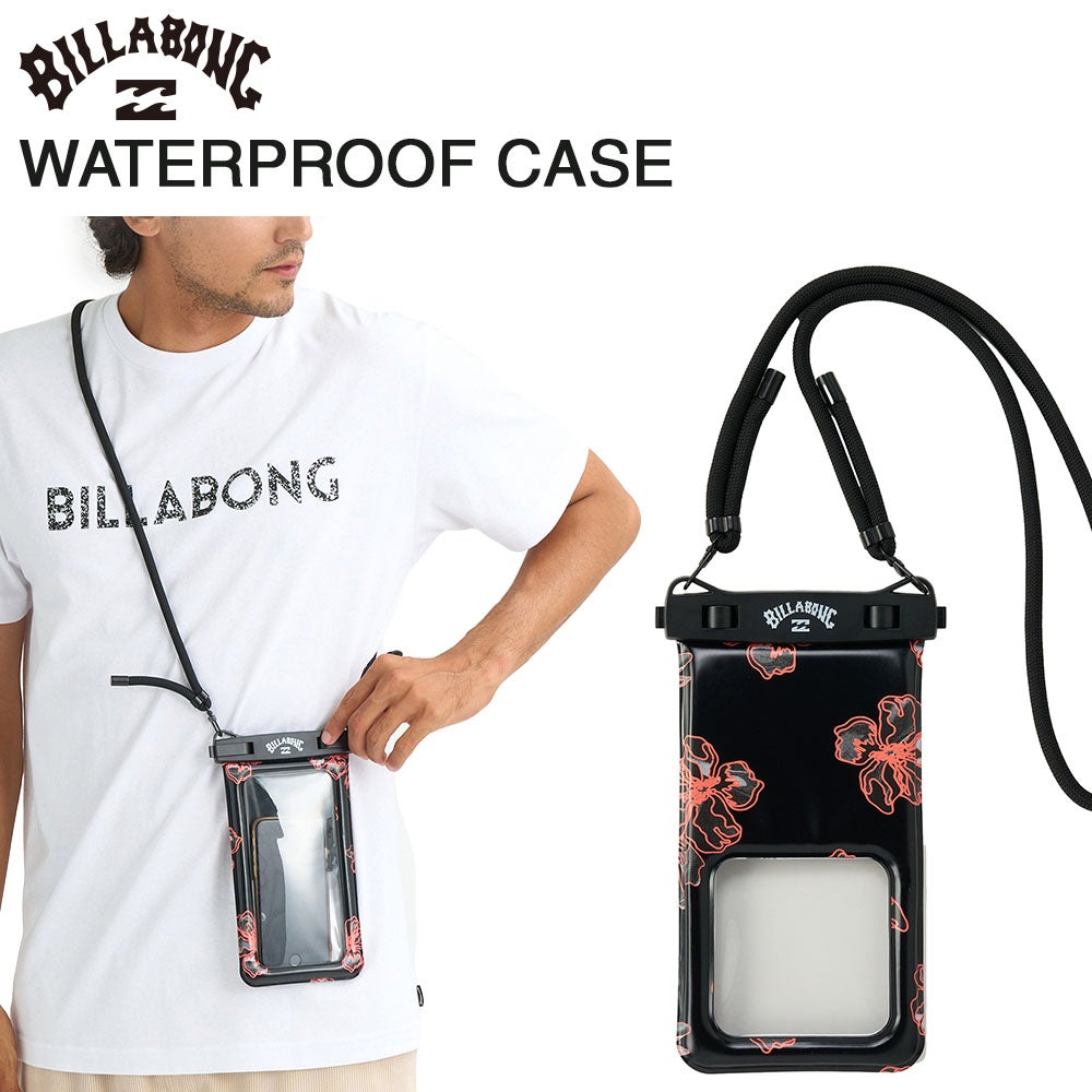 26年モデル 15％OFF】 ビラボン BILLABONG 防水ケース スマホ 防水