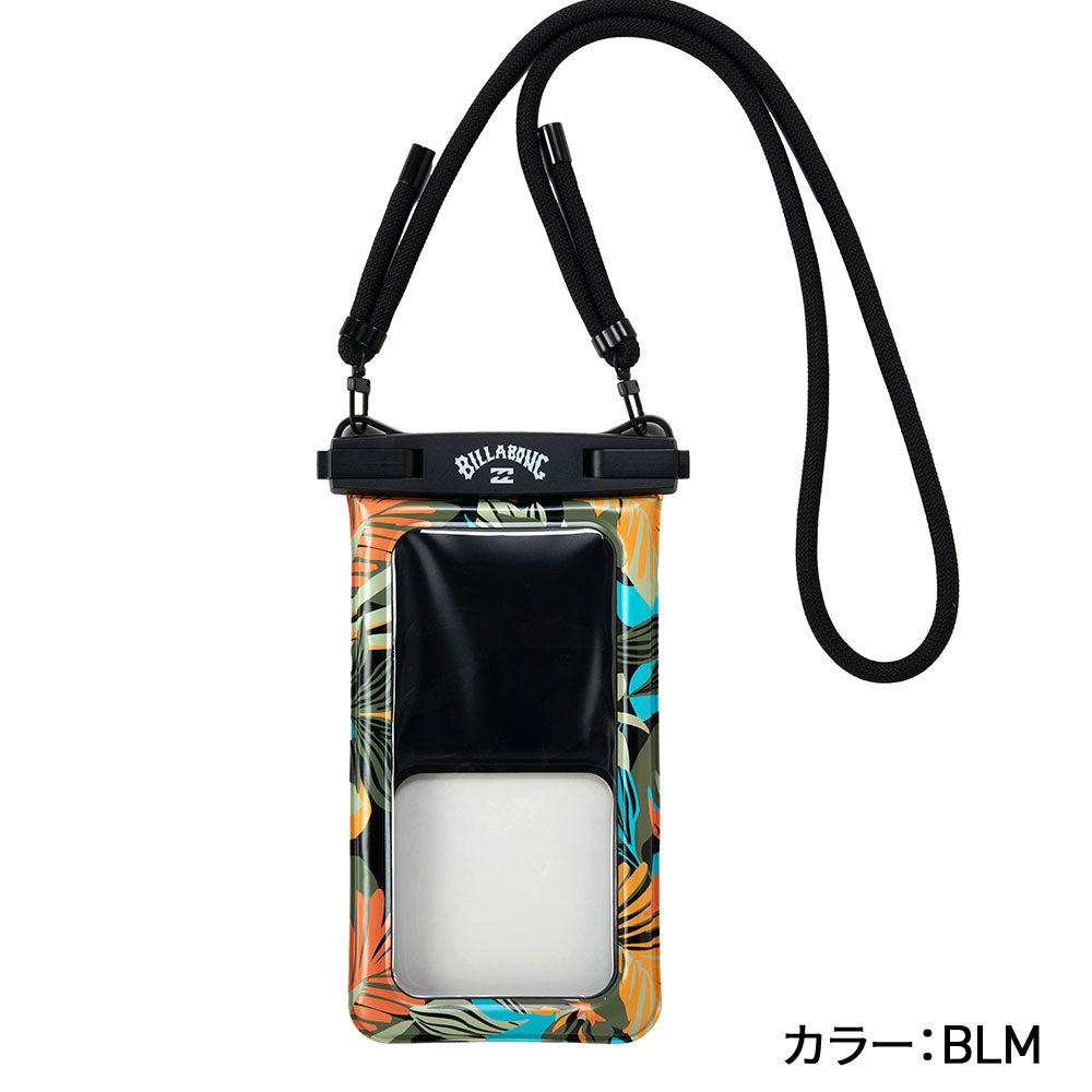 ビラボン BILLABONG 防水ケース スマホ 防水 両面クリア 撮影可 海