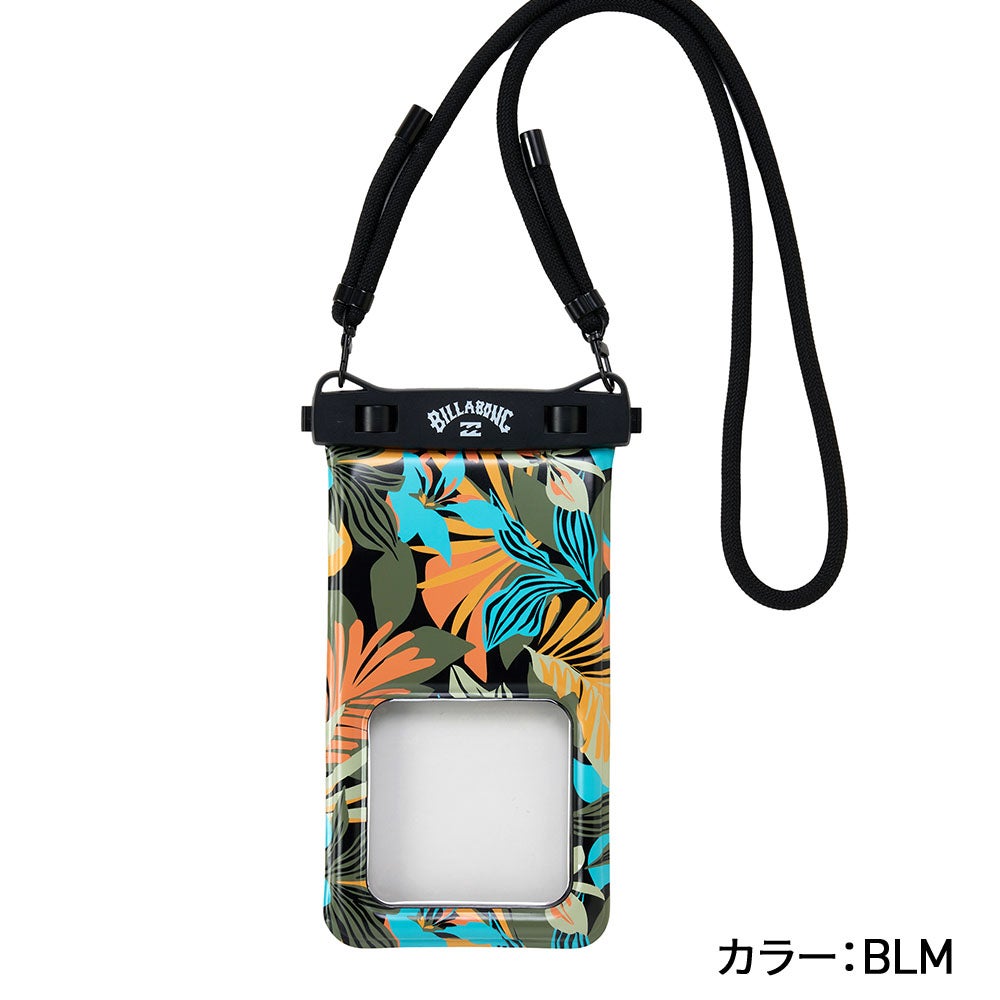 ビラボン BILLABONG 防水ケース スマホ 防水 両面クリア 撮影可 海