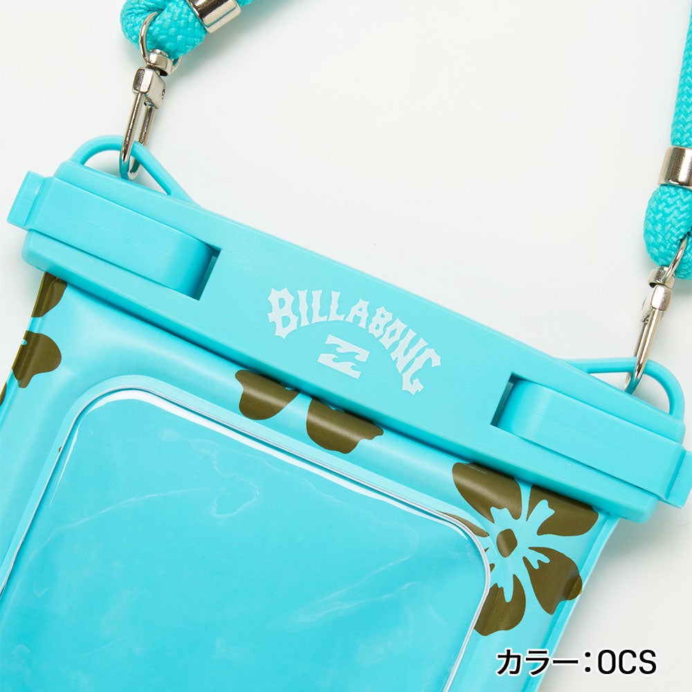 ビラボン BILLABONG 防水ケース スマホ 防水 両面クリア 撮影可 海