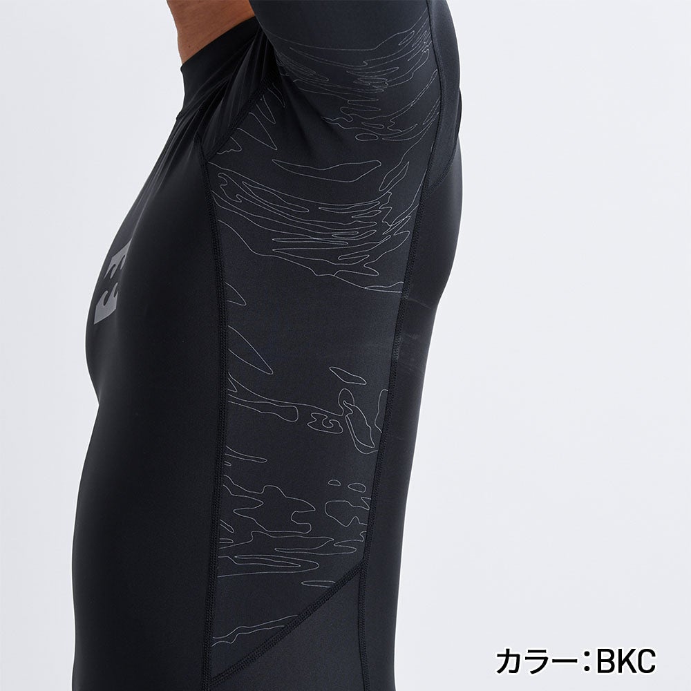 ビラボン BILLABONG ラッシュガード メンズ 半袖 ハイネック UPF50+