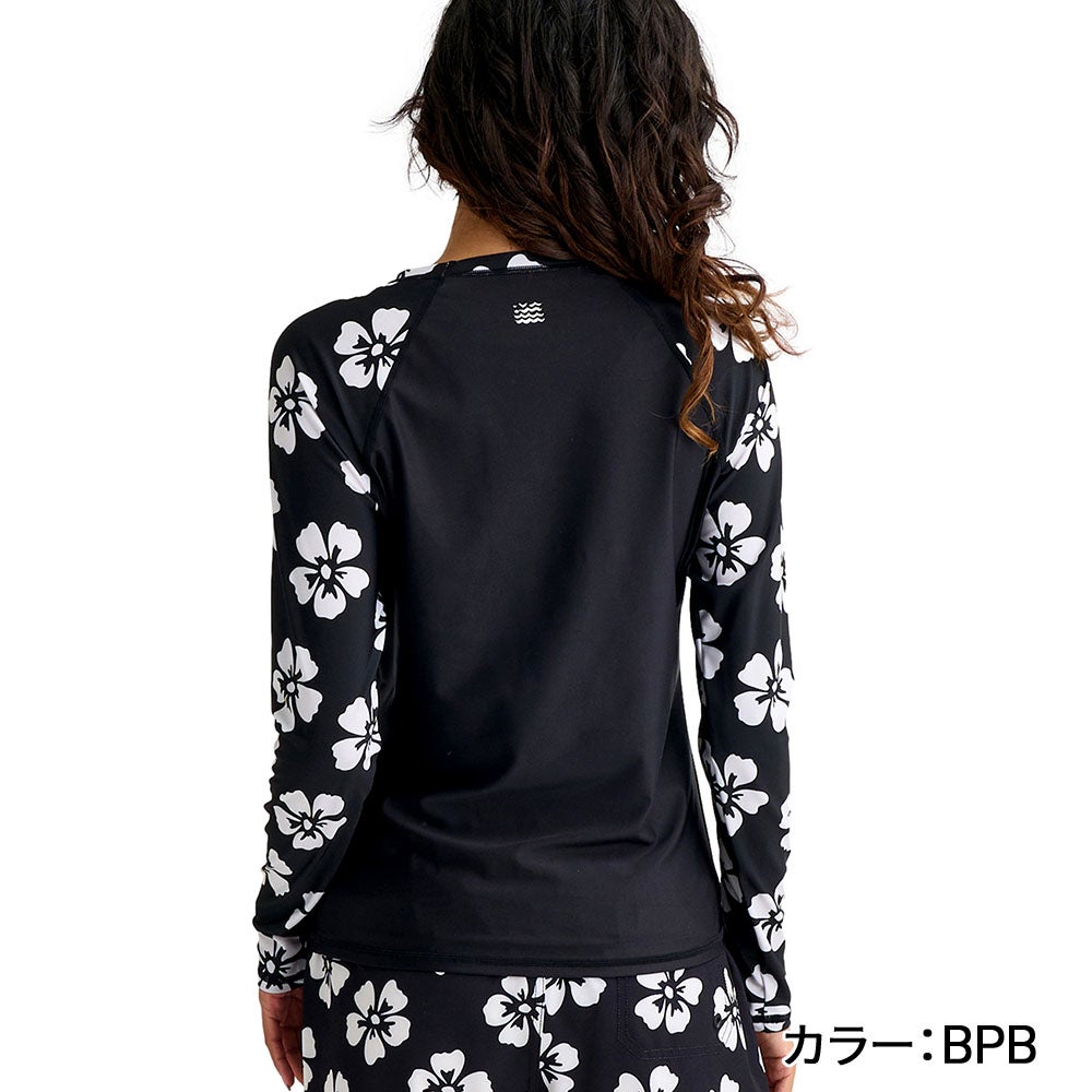 ビラボン BILLABONG ラッシュガード レディース 長袖 UPF50+