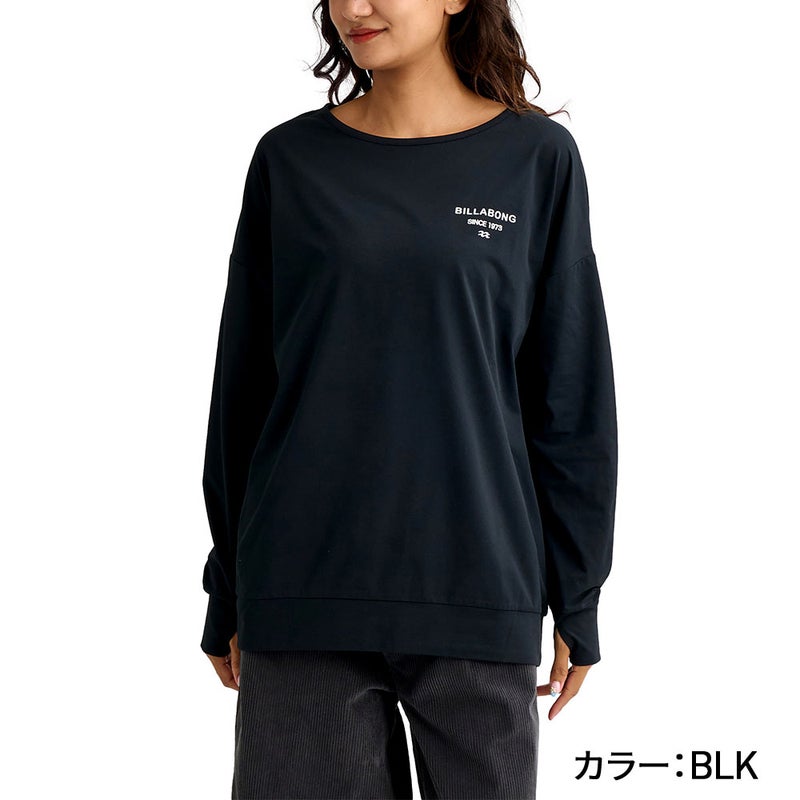 MORFY LOGO BOAT NECK LS TEE RASH  BG013856