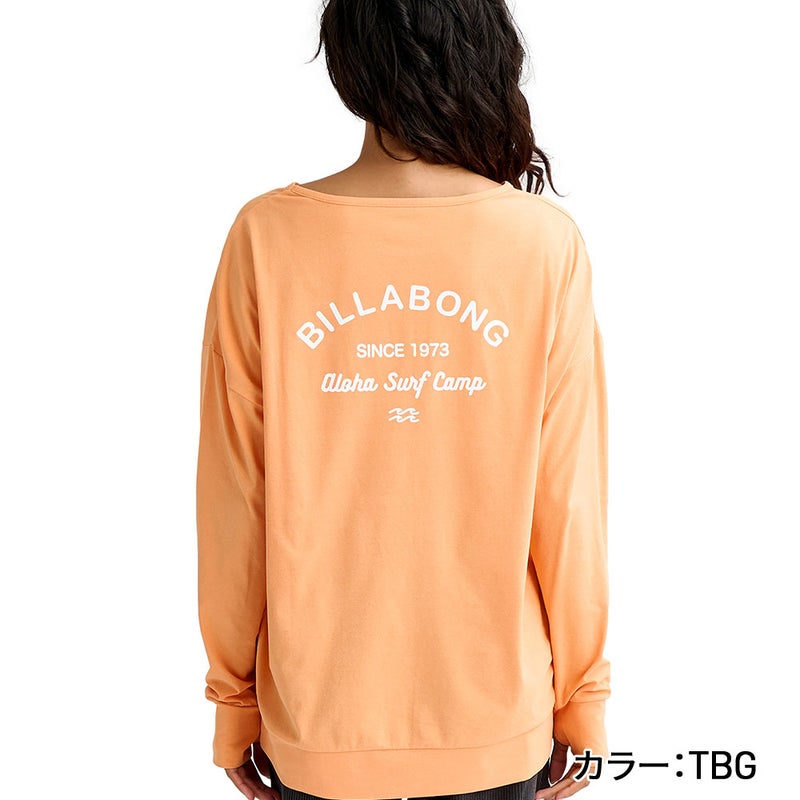 MORFY LOGO BOAT NECK LS TEE RASH  BG013856