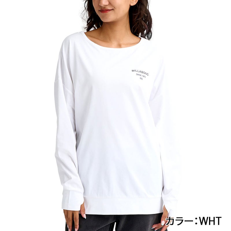 MORFY LOGO BOAT NECK LS TEE RASH  BG013856