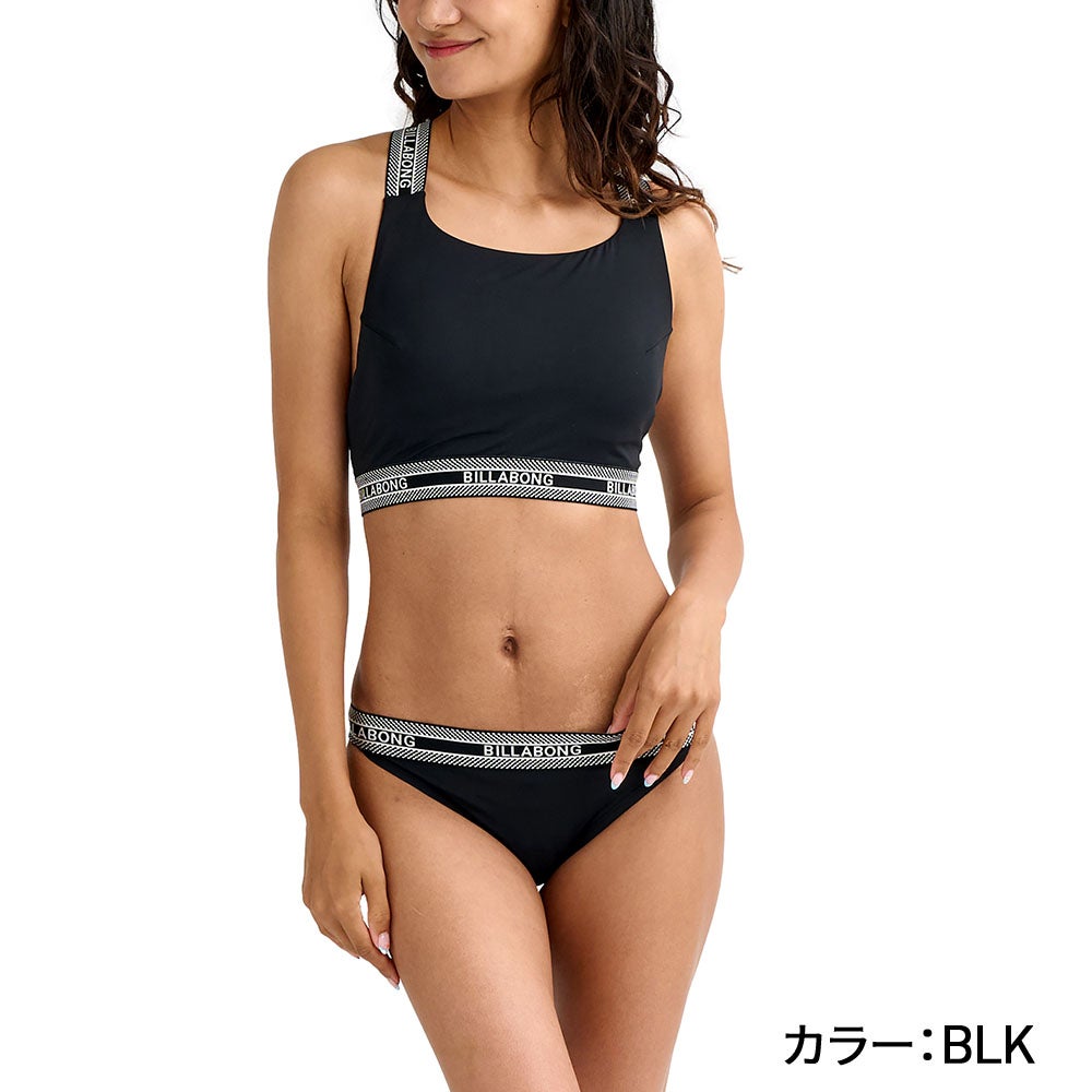 ビラボン BILLABONG 水着 レディース ビキニ ハイネック UVカット