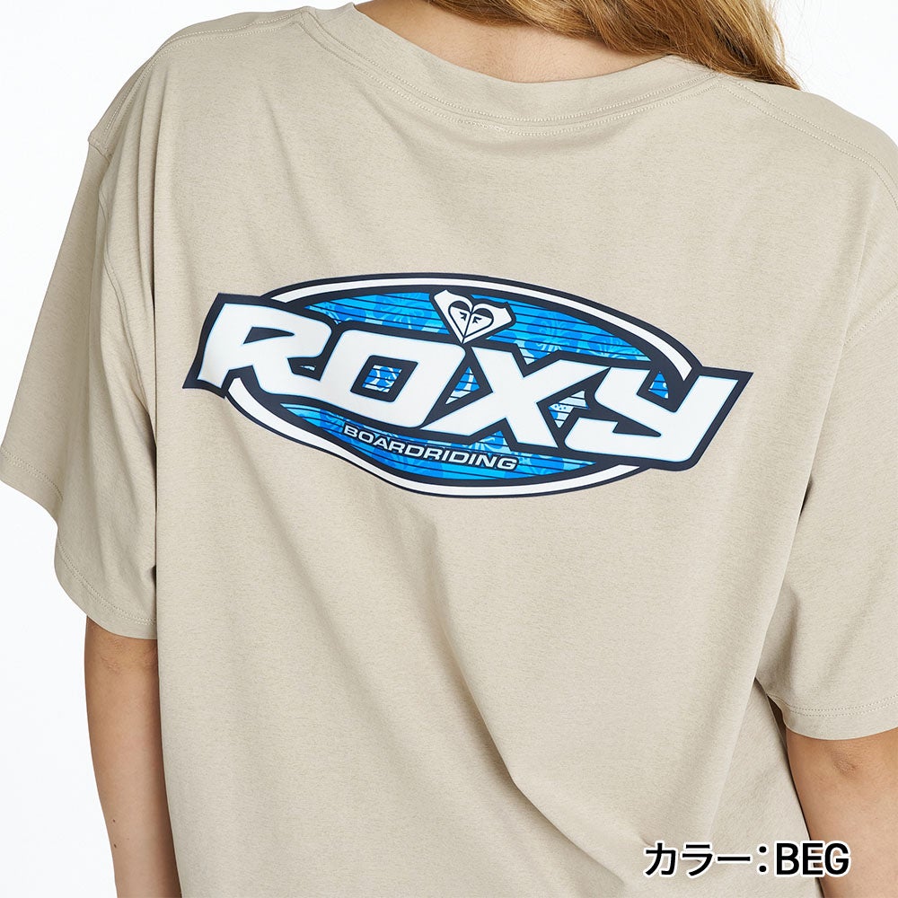 ロキシー ROXY ラッシュガード 半袖 ボックスシルエット UVカット 速乾