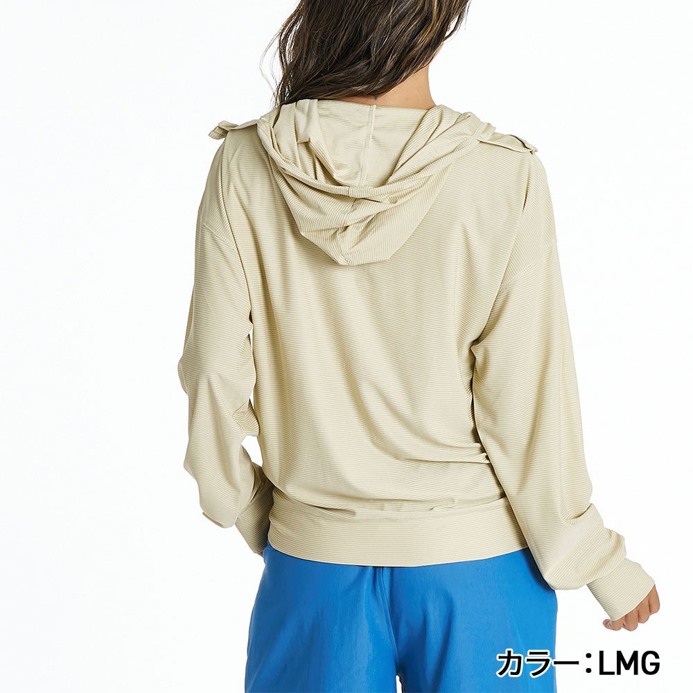 ロキシー ROXY ラッシュパーカー フーディー フェイスガード UVカット
