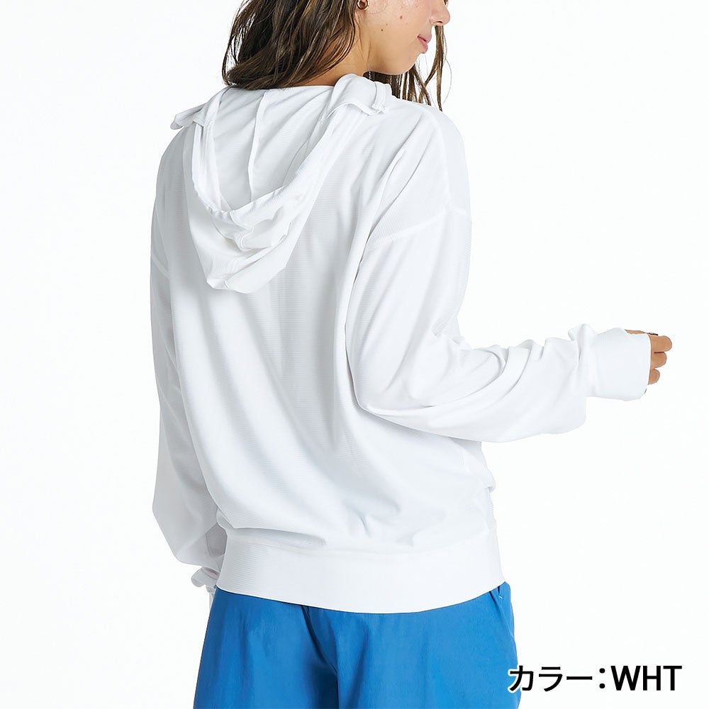 ロキシー ROXY ラッシュパーカー フーディー フェイスガード UVカット