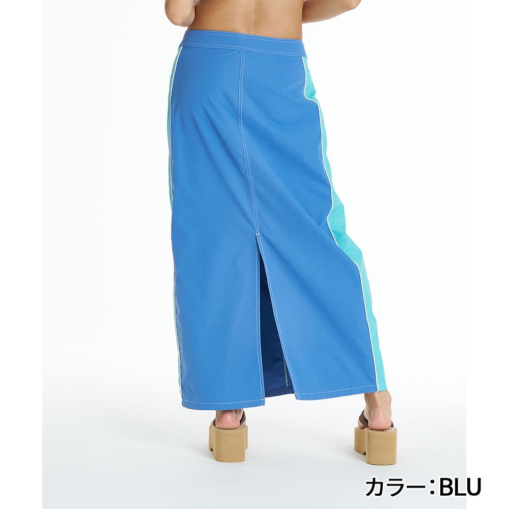 スカート ria ロキシー ROXY ラッシュスカート ロングスカート UVカット 速乾 水陸
