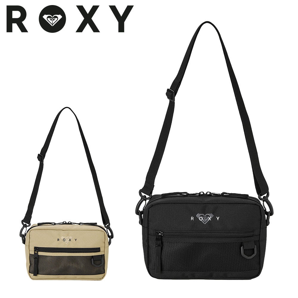 ロキシー ROXY ショルダーポーチ ミニバッグ メッシュポケット タウン