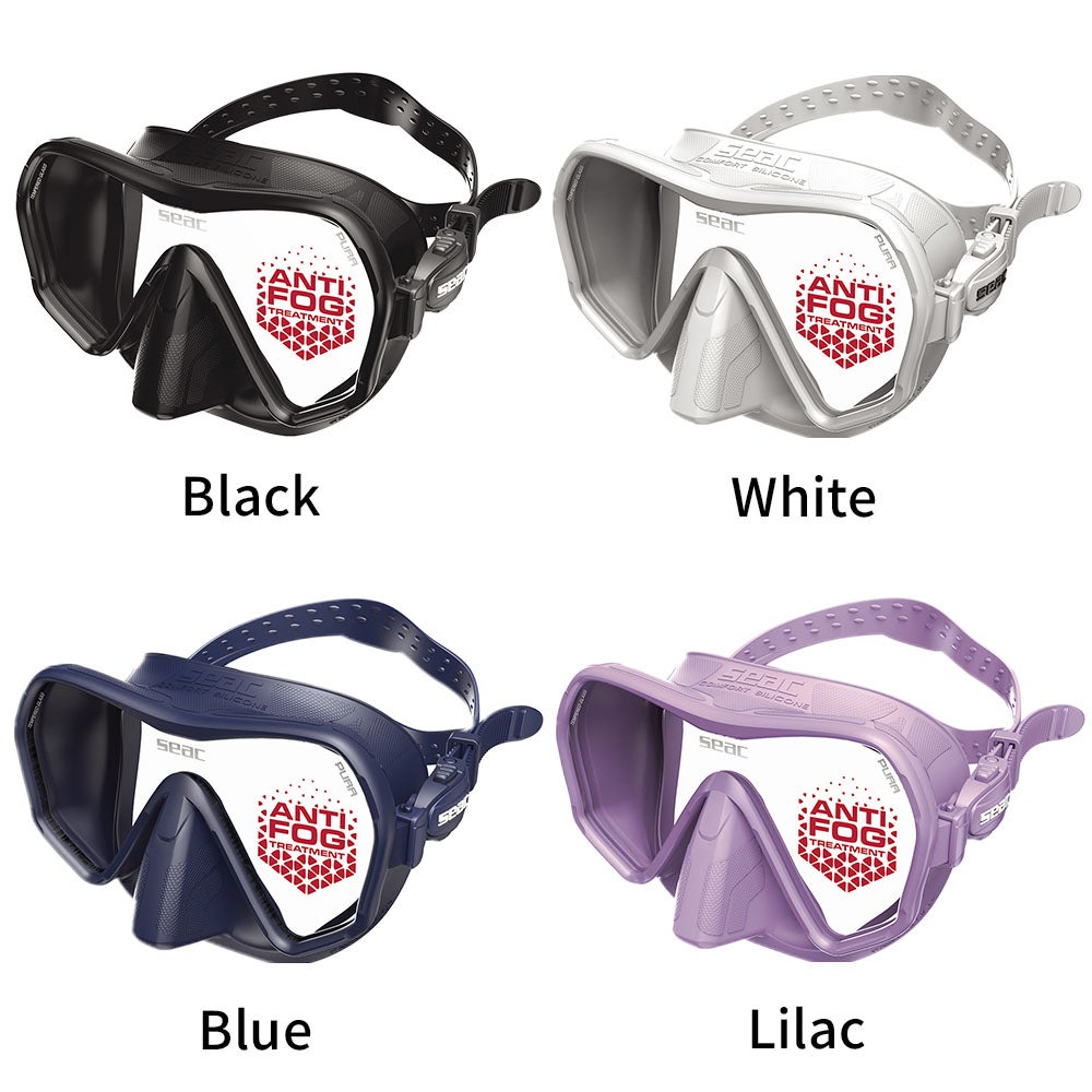 曇らないマスク シアック SEAC アンチフォグ Pura Mask 一眼マスク