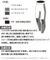 B.E.3mmSKINロングパンツウィメンズブラックGW-6692A