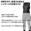 B.E.3mmSKINロングジョンメンズブラックGW-6688A