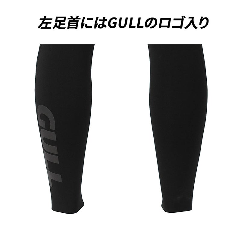 B.E.3mmSKINロングジョンウィメンズブラックGW-6693A