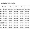 B.E.3mmSKINシーガルウィメンズブラックGW-6694A