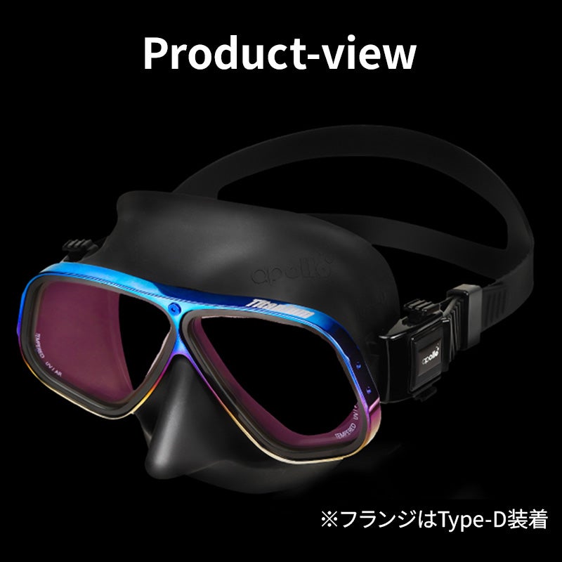 ダイビング マスク アポロ apollo バイオメタルマスク チタン