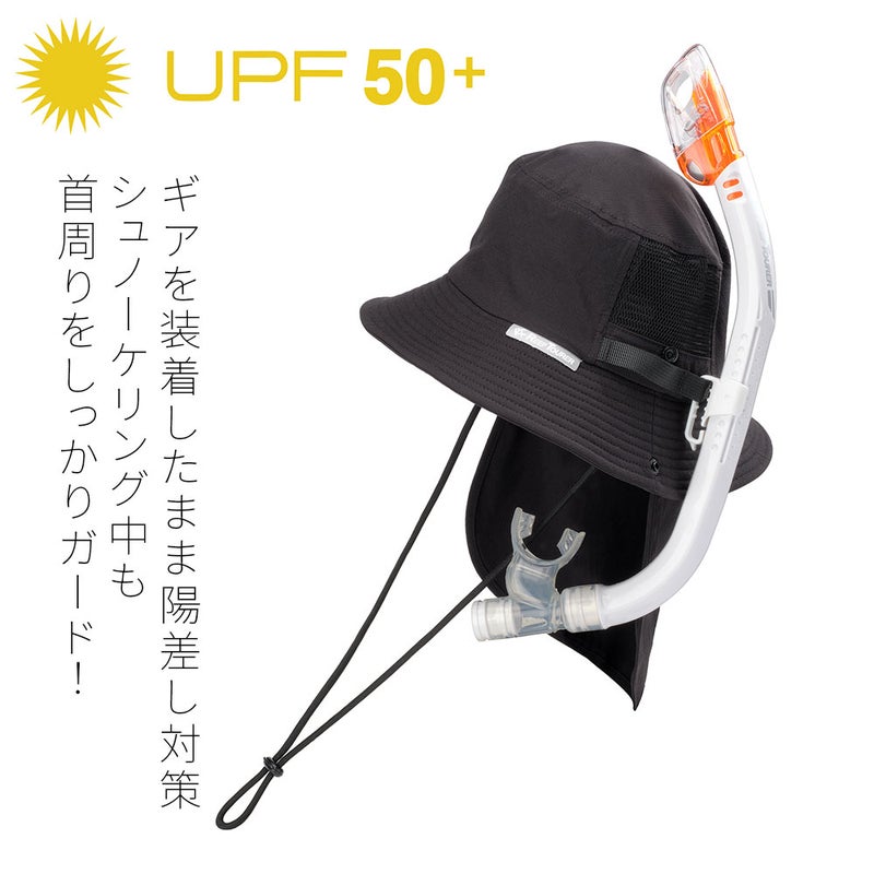 UVハットバケットハットメンズレディースUVカットREEFTOURERリーフツアラーUPF50+帽子マリンハット首日焼け防止シュノーケリング海水浴アウトドアRA5017