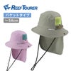 UVハットキッズレディースRA5018REEFTOURERリーフツアラーマリンハットメンズレディースバケットハットUPF50+首日焼け防止ネックガードシュノーケリングダイビング海水浴帽子