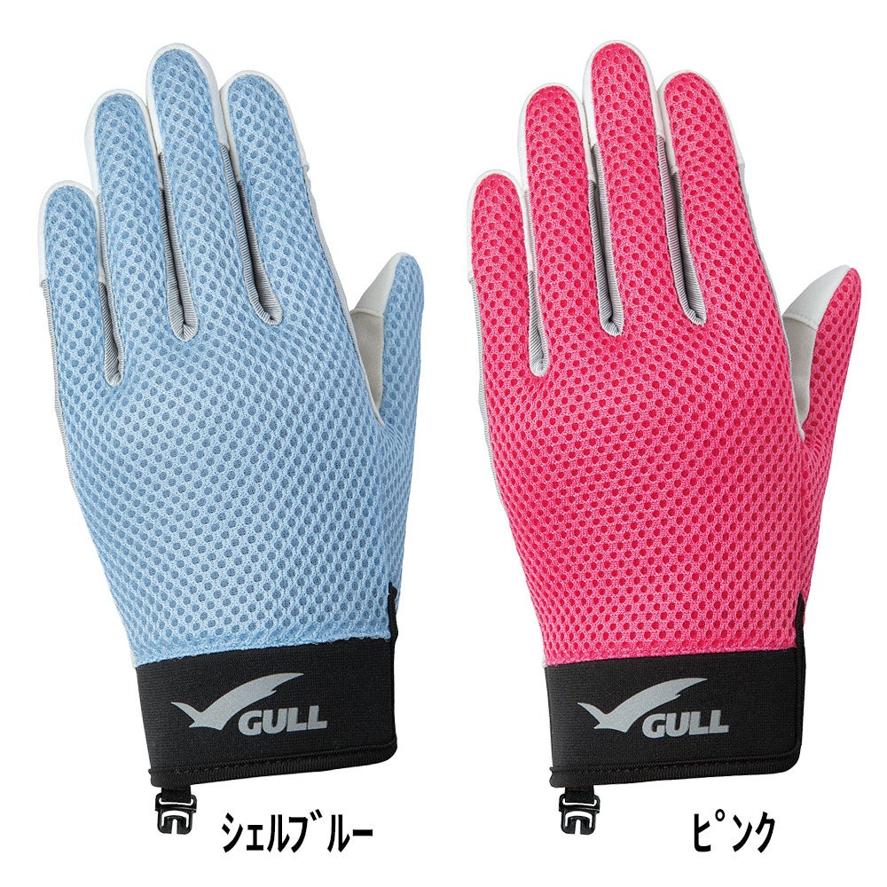 ダイビング サマーグローブ 夏用 薄手 2mm GULL メッシュ生地 グローブ