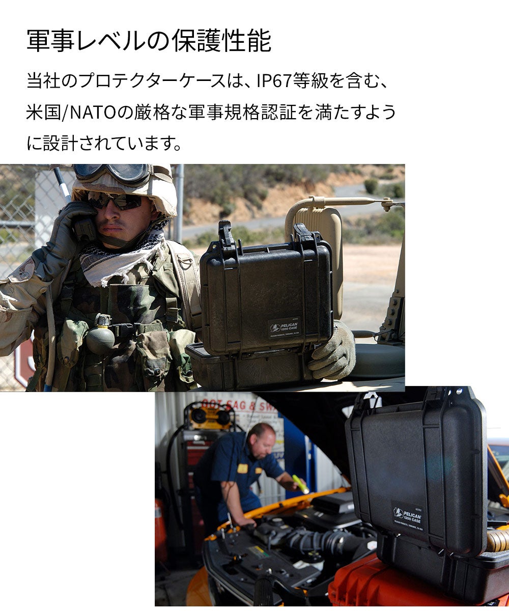 PELICAN / ペリカン 1200 プロテクターケース ダイビング サーフィン