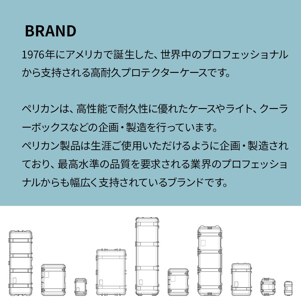 PELICAN / ペリカン プロテクターケース 1150 フォームセット